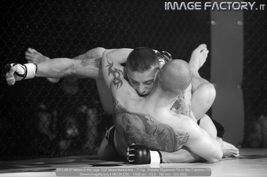 2011-05-07 Milano in the cage 1237 Mixed Martial Arts - 77 Kg - Roberto Rigamonti ITA vs Max Canonico ITA